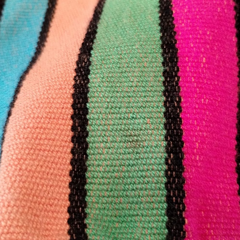 Multi Color Cloth Shoulder Bag by Artesanias Lumian - Picture 12 of 13